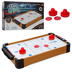 Настільний хокей на батарейках — дерев’яний ігровий набір 55.5×30.8×7.5 см