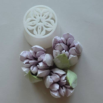 Насадка пластикова для зефіру велика Тюльпан No045 — 5 см