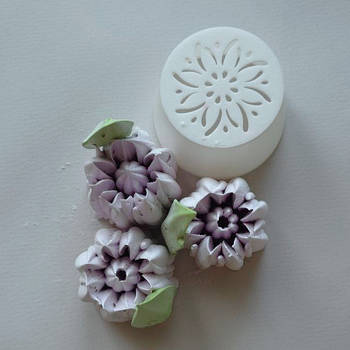 Насадка пластикова для зефіру велика Тюльпан No049 — 5 см