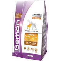 Сухой корм для собак Gemon Dog Mini pup&jun курица с рисом 3 кг 8009470386043 corvette