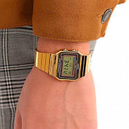 Чоловічі годинники Casio A700WG-9A, фото 4