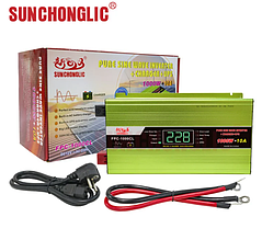 Інвертор 1000Вт з функцією зарядки, FPC-1000CL