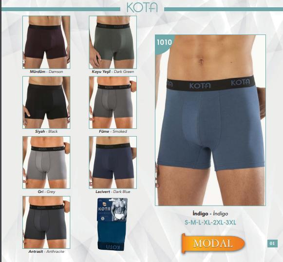 Чоловічі труси боксери модальні 42-54р TM Kota, фото 1