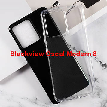 Чохол на Blackview Oscal Modern 8 бампер накладка TPU силіконовий протиударний оригінальний "W-SHEILD"
