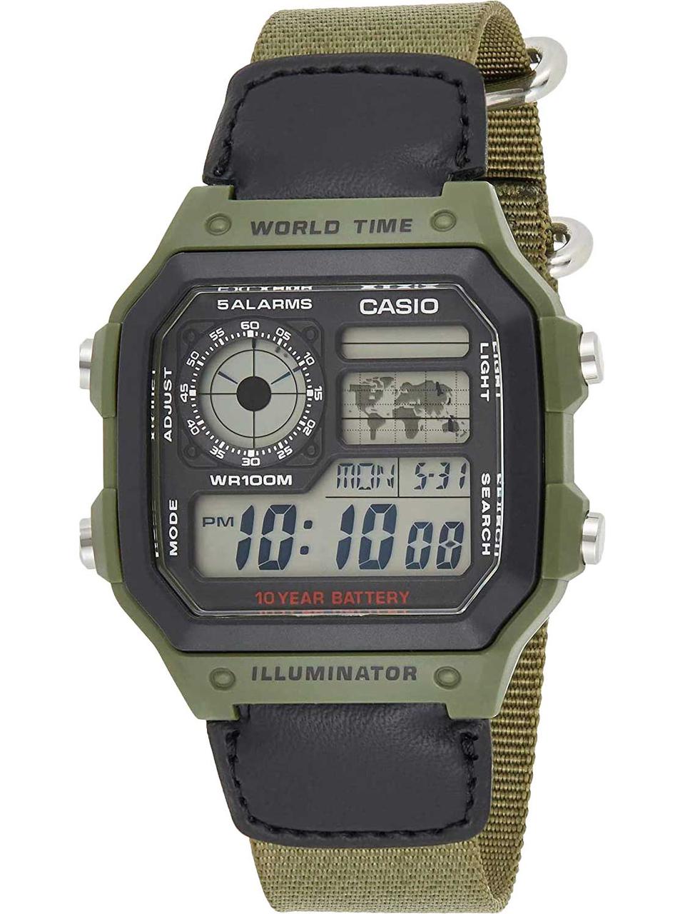 Чоловічі годинники Casio AE-1200WHB-3B, фото 1