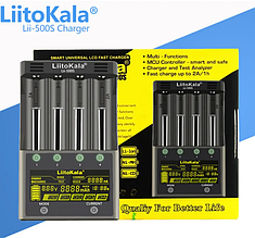 Зарядний пристрій LiitoKala Lii-500S+EU+CAR battery charger