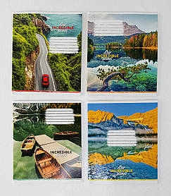 Зошит 36 аркушів клітинка "Наша планета" (36К140) Поліграфіст