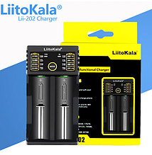 Зарядний пристрій LiitoKala Lii-202 battery charger TYPE-C