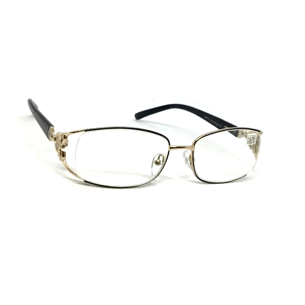 Жіночі металеві окуляри 1910 золото