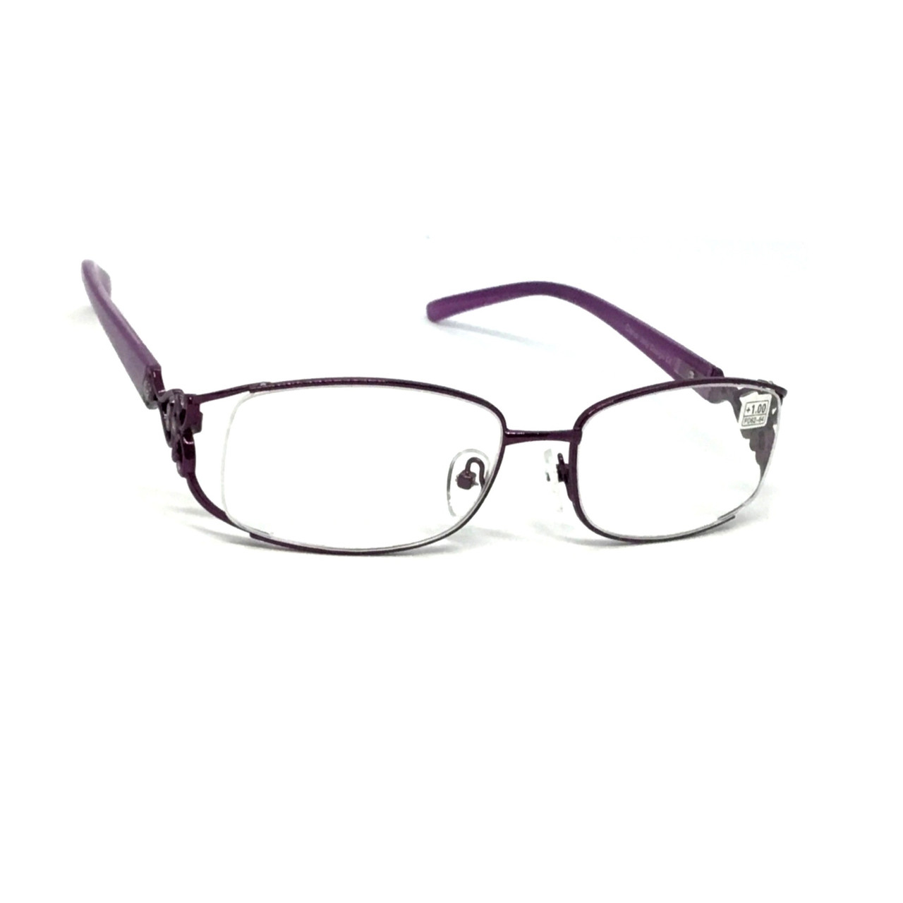 Жіночі металеві окуляри 1910 бузок