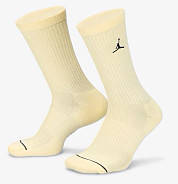 Шкарпетки Nike U J ED CUSH POLY CREW 3PR 144 бежевий, коричневий, білий Уні 42-46 DX9632-919, фото 4