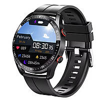 Розумний смарт годинник HW20 Smart Watch для Android и iOS, пульсометром, тонометром, крокоміром, чорний