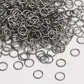 Сполучні кільця колір графіт 4мм