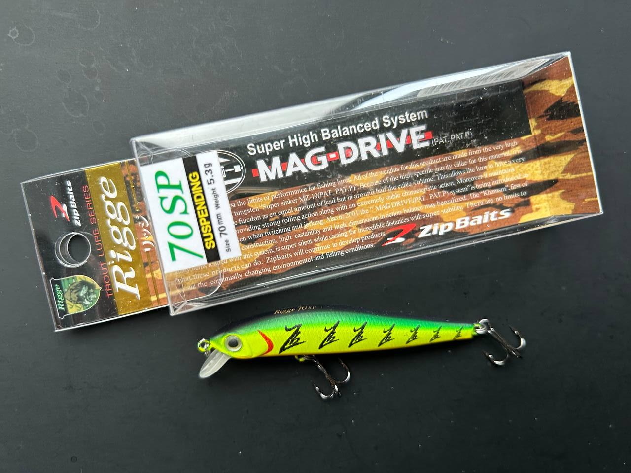 Воблер Columbia Rigge 70SP 7 г | Мінноу-суспендер для окуня, щуки та судака | Японська якість, фото 1