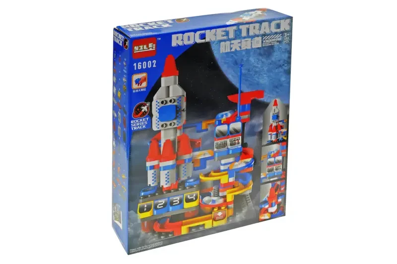 Конструктор 16002 Космічна станція лабіринт з кульками 193 деталі Rocket Track, фото 1