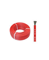 Кабель багатожильний силіконовий 13AWG червоний 1м