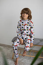 Піжама для хлопчика футер із начосом, принт Бетмен тм Авекс розмір