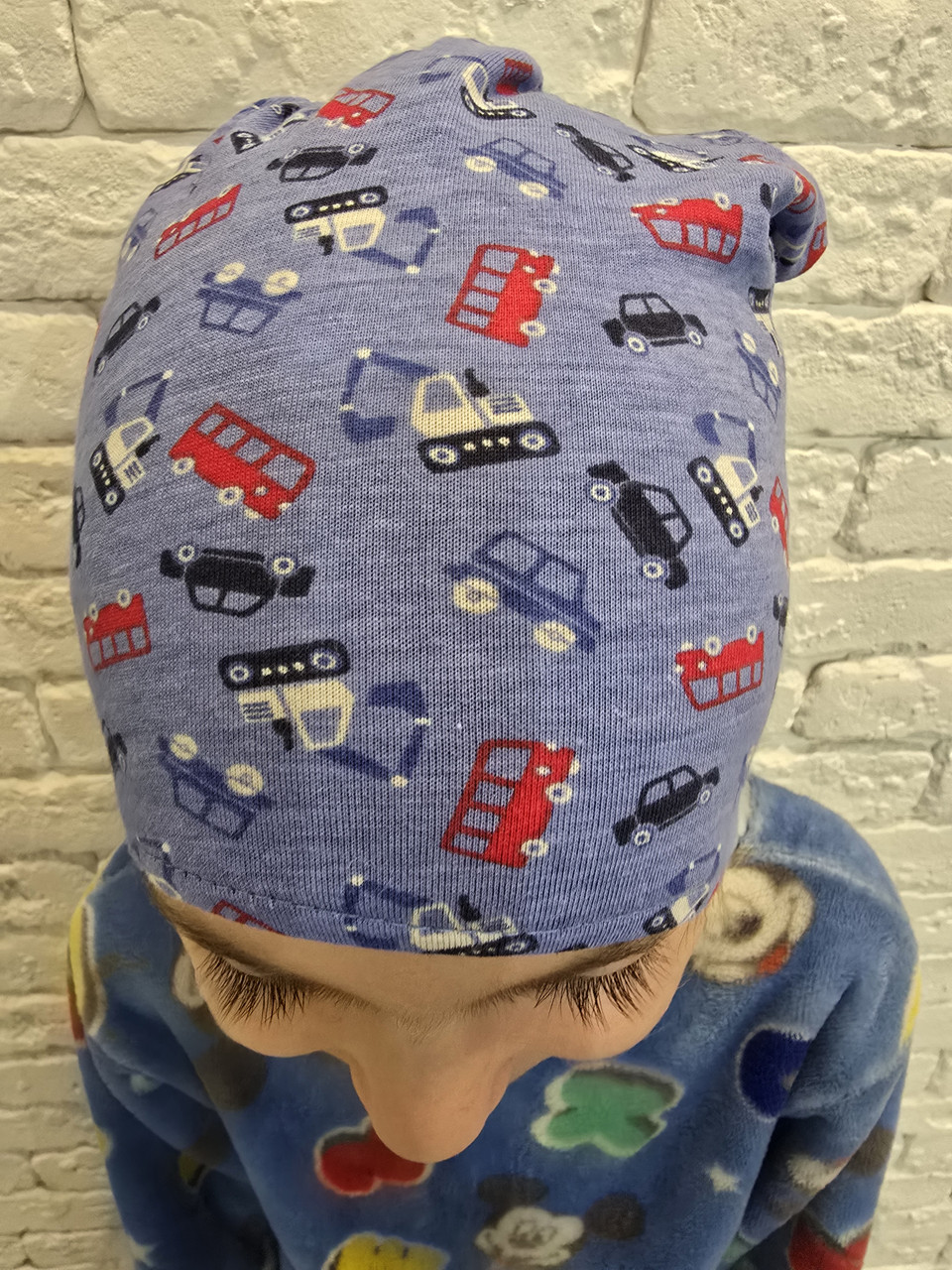 Шапка дитяча двостороння Lupilu+хомут 86-98, 104-116, фото 1