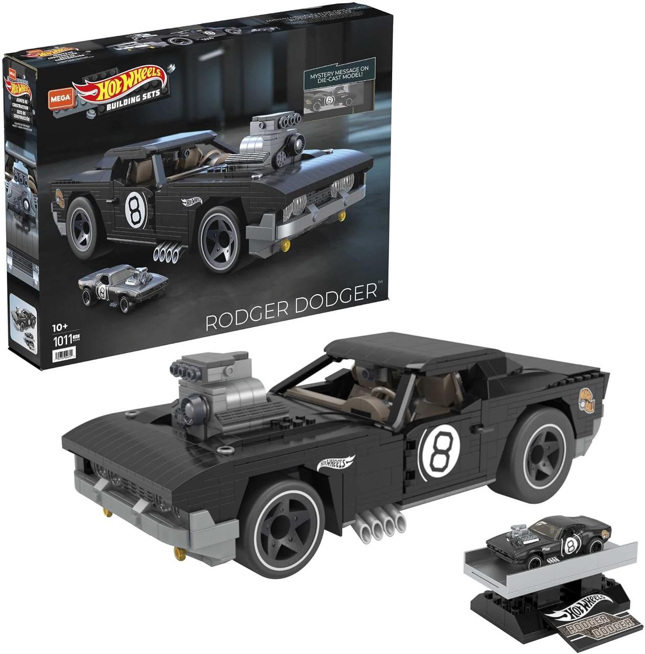 Конструктор Hot Wheels Mega Rodger Dodger Large Scale Racer 1:20, фото 1