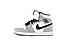 Жіночі зимові сірі кросівки Nike Air Jordan 1 Retro, фото 2