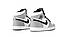 Жіночі зимові сірі кросівки Nike Air Jordan 1 Retro, фото 4