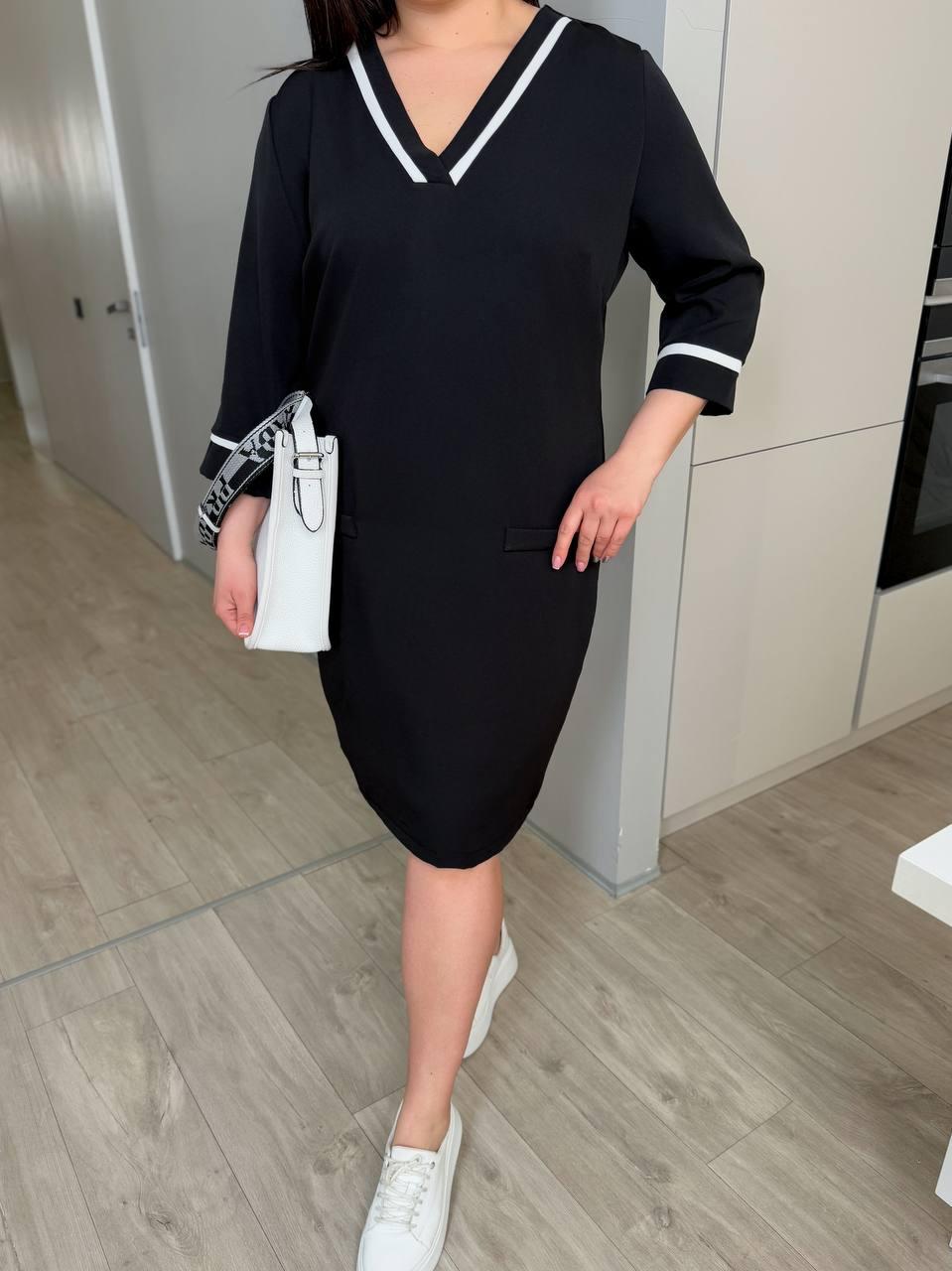 Сукня Модель : 1554-1316 Тканина: костюмка люкс якості, фото 1