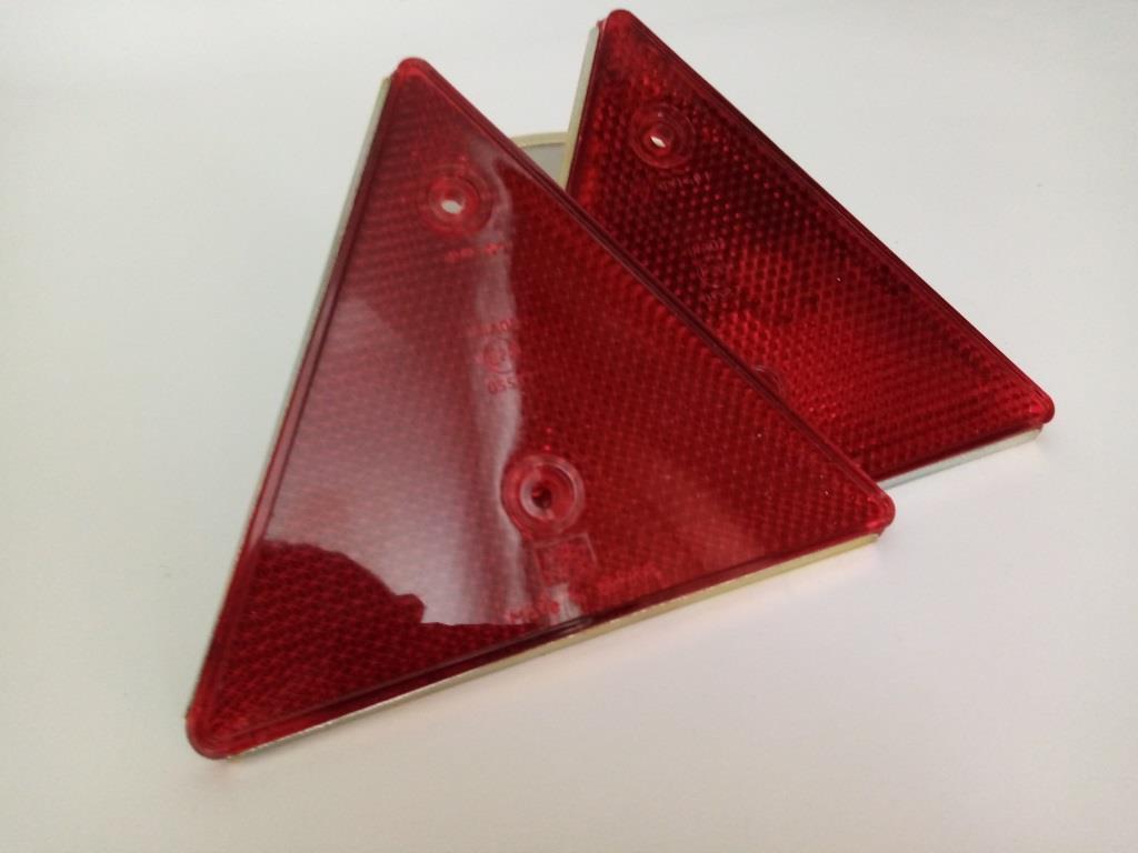 Трикутник ФП-401М на причіп металева основа світловідбивач, фото 1