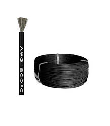 Силіконовий кабель 1m 13AWG термостійкий багатожильний чорний