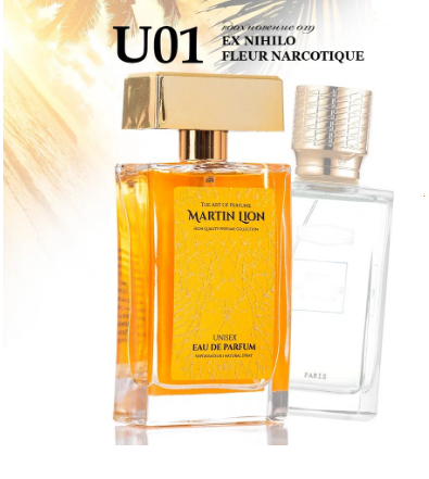 Парфумована вода Martin Lion U01 Good Feelings Унісекс, 50 мл  (EX NIHILO - FLEUR NARCOTIQUE), фото 1