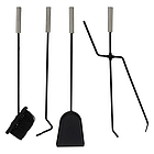 Аксесуари для каміна, аксесуари для каміна, піч, металева підставка, комплект 5 в 1, фото 4