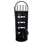 Аксесуари для каміна, аксесуари для каміна, піч, металева підставка, комплект 5 в 1, фото 5