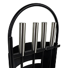 Аксесуари для каміна, аксесуари для каміна, піч, металева підставка, комплект 5 в 1, фото 6