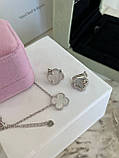 Комплект Ван Кліф срібло 925 — стильний преміум набір для подарунка, фото 7