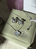 Комплект Ван Кліф срібло 925 — стильний преміум набір для подарунка, фото 5