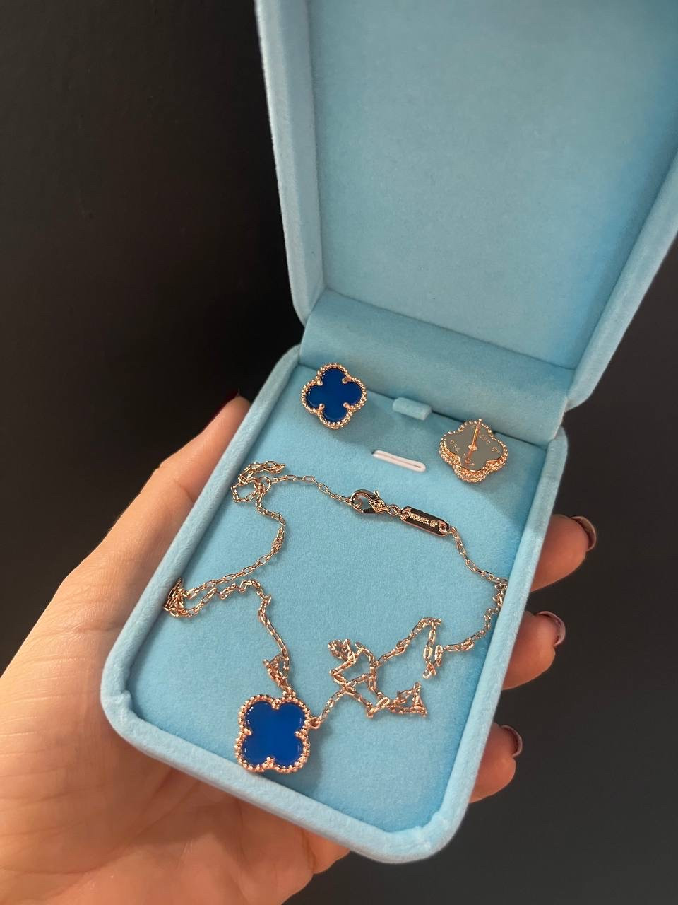 Набір Ван Кліф покриття лимонним золотом, фото 1