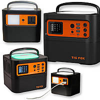 Зарядна станція для дому 540Wh/850W Багатофункціональна зарядна станція 2x5В/3А Портативна зарядна електростанція