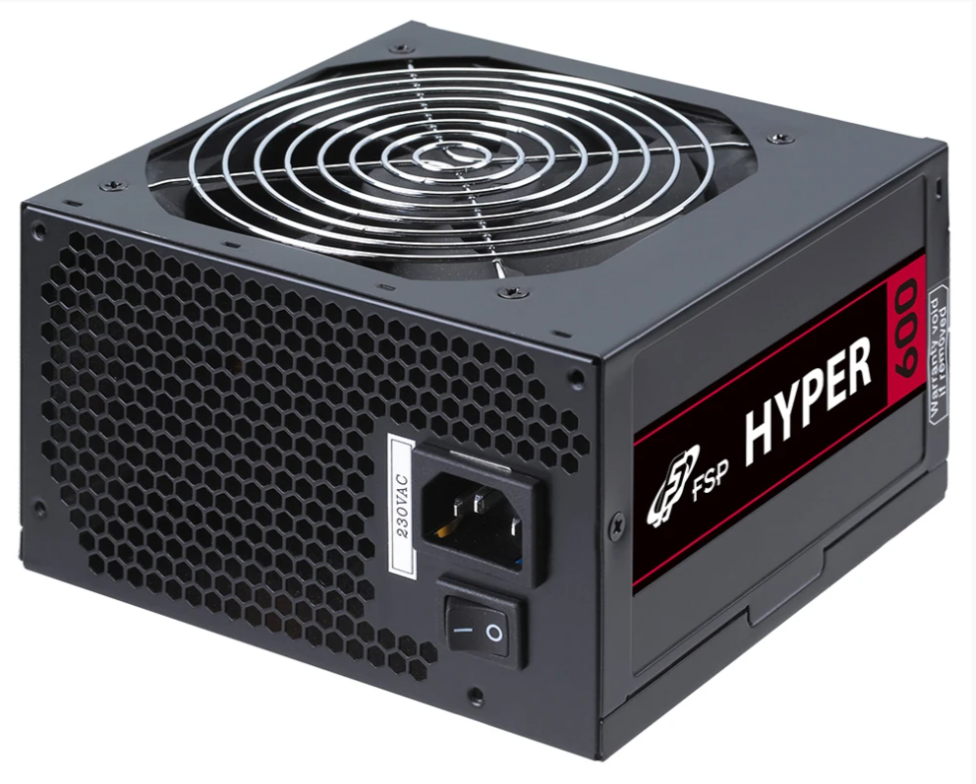 НАДІЙНИЙ БЛОК Живлення FSP GROUP на 600 W, 80 PLUS 24+4 ( 8 на Проц) +4 по 6 PIN ( 4 на 8 PIN ) для ВІДЕО, фото 1