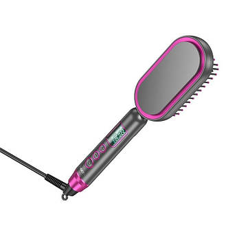 Щітка-випрямляч Hoco з цифровим дисплеєм Electric straightening HP44