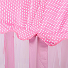 Дитячий намет для дівчинки рожевий 135×135×140 см ігровий, Будиночок принцеси з фіранками, фото 8