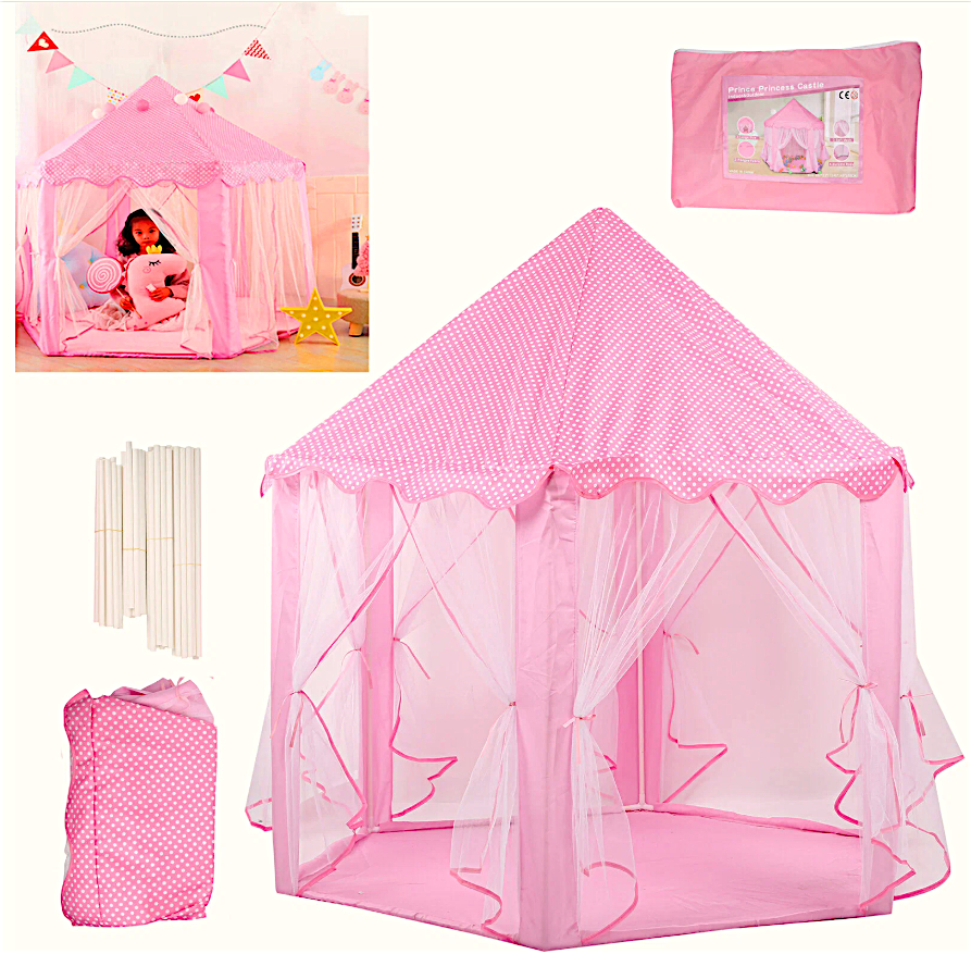 дитячий намет рожевий шатер goodcase.com.ua