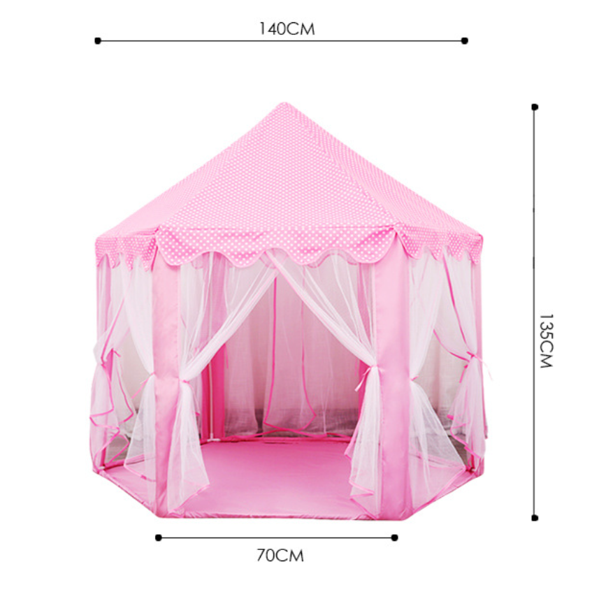 Дитячий намет-будиночок принцеси рожевий шатер MA723pink goodcase.com.ua