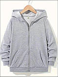Жіноча тепла толстовка на молнії з котиком, фото 5