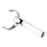 Кліпса для ліхтаря convoy M21B нержавійка, фото 3