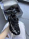 Кросівки чоловічі чорні Balenciaga Track Sneaker 'Signature - Black White' (19708), фото 2