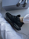 Кросівки чоловічі чорні Balenciaga Track Sneaker 'Signature - Black White' (19708), фото 4