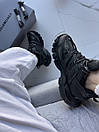 Кросівки чоловічі чорні Balenciaga Track Sneaker 'Signature - Black White' (19708), фото 9