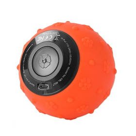 Вібромасажер куля RIAS XBL-8627 акумуляторна 3 швидкості 9 см Orange (3_07408)