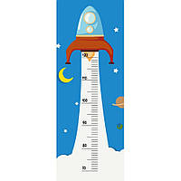 Ростомір за номерами "Космічна ракета" 15129-AC 30х80 см