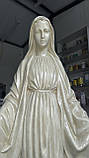 Скульптура Матері Божої #44  з полімеру 120 см, фото 6
