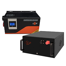 КРЖ LogicPower W3000 + літієва (LiFePO4) батарея 7168 Ватт (22892+38852 280 Ah)